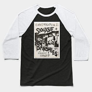 Siouxsie and the Banshees Dark Aesthetics Baseball T-Shirt